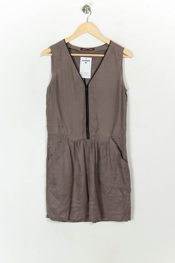 Robe Sans Manches Beige - Taille M/38 de la marque Comptoir des Cotonniers | PARAD119188 - Vendu par Paradigme - Image 2