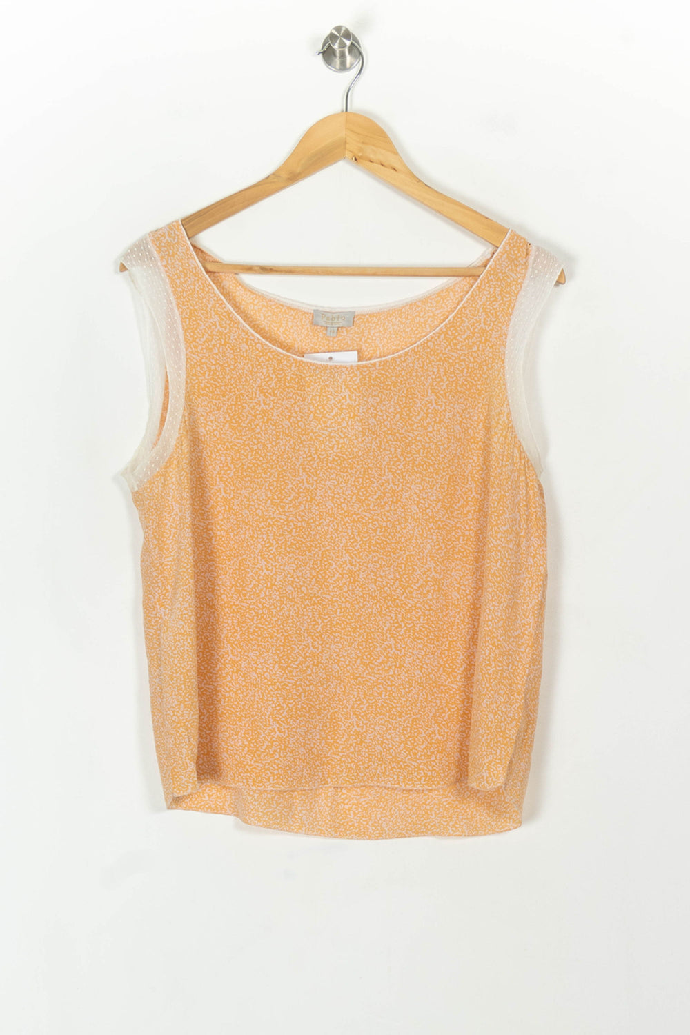 Débardeur Orange et Blanc - Taille XL/42 de la marque Pablo | PARAD119190 - Vendu par Paradigme - Image 2