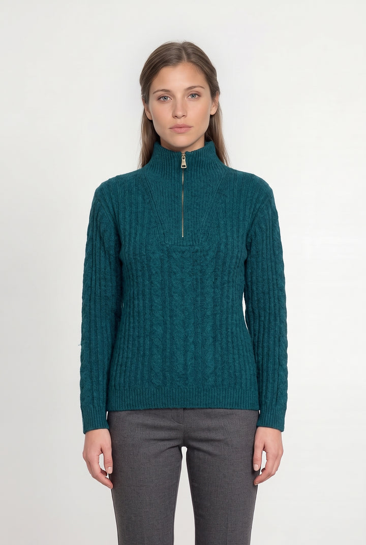 Pull Bleu - Taille S/36 de la marque Sud express | PARAD119194 - Vendu par Paradigme - Image 1