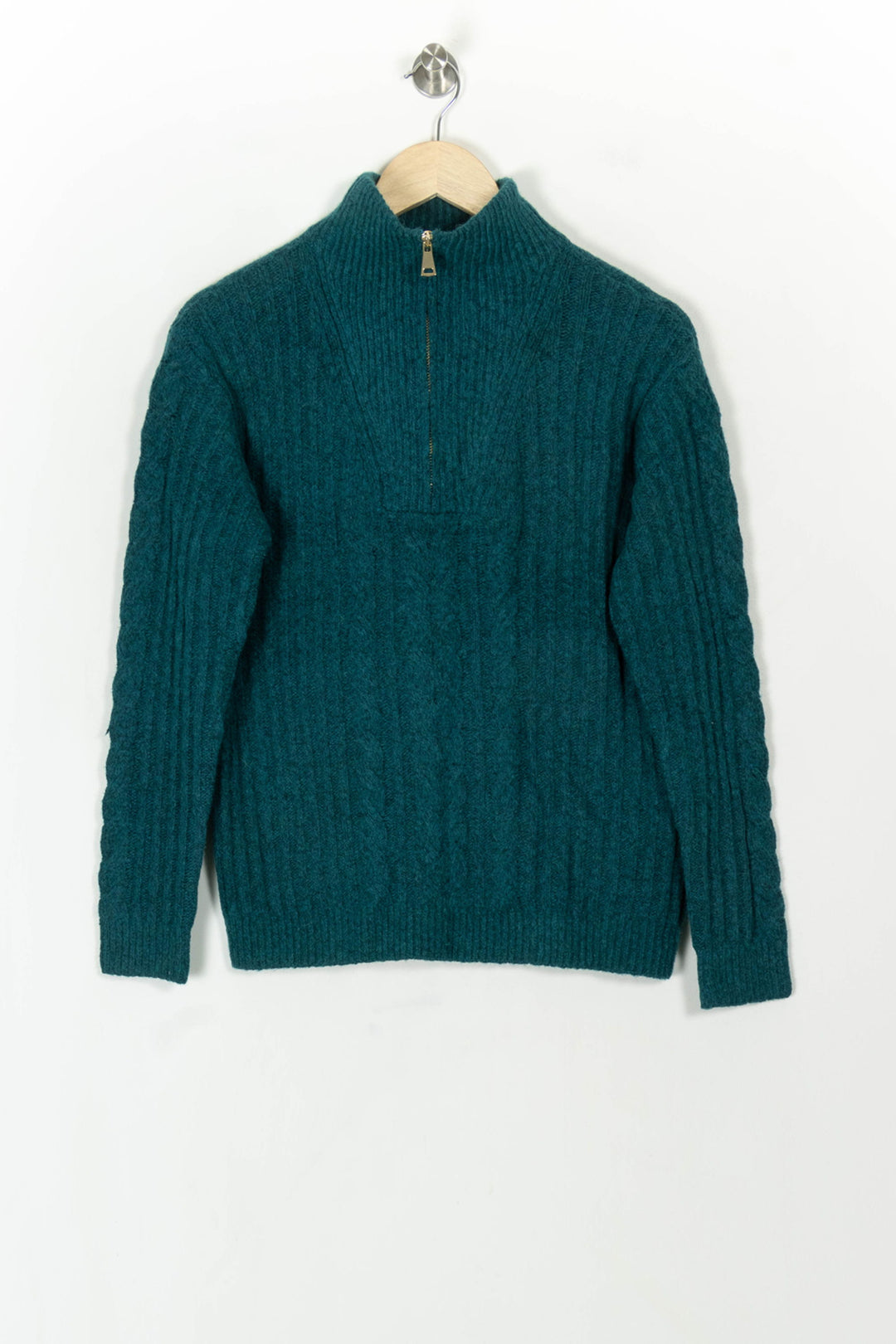 Pull Bleu - Taille S/36 de la marque Sud express | PARAD119194 - Vendu par Paradigme - Image 2