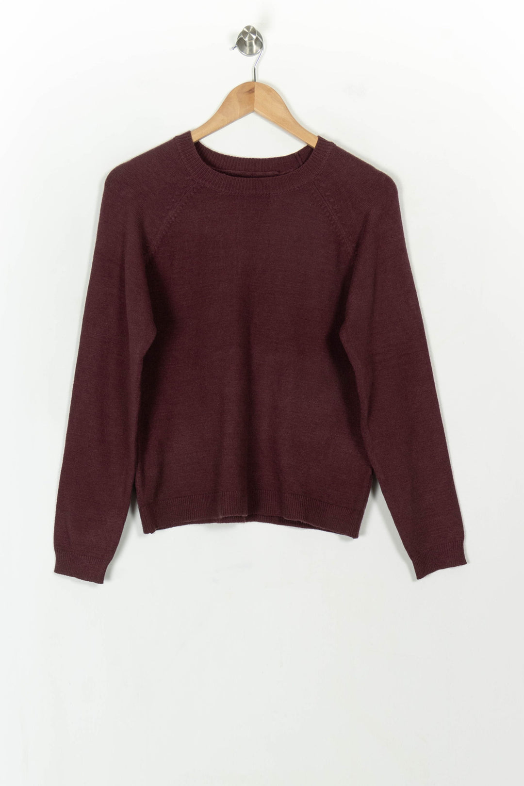 Pull Bordeaux - Taille S/36 de la marque Sud express | PARAD119195 - Vendu par Paradigme - Image 2