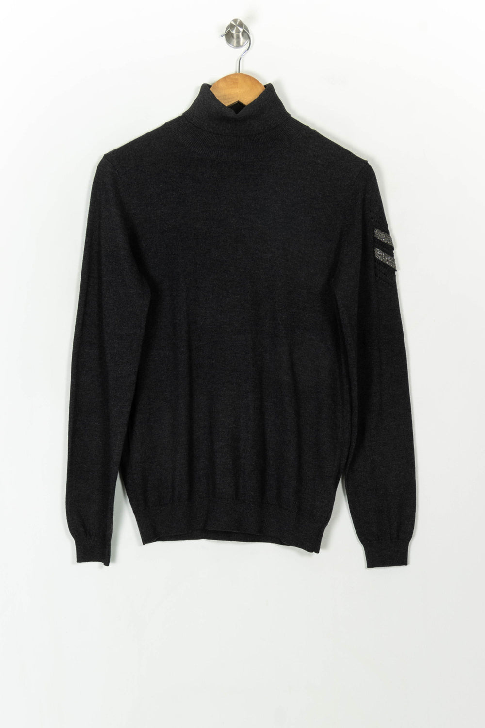 Pull Gris - Taille S/36 de la marque IKKS | PARAD119197 - Vendu par Paradigme - Image 2