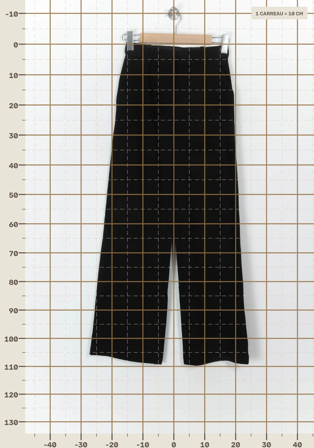 Pantalon Noir - Taille XS/34 de la marque IKKS | PARAD119200 - Vendu par Paradigme - Image 4