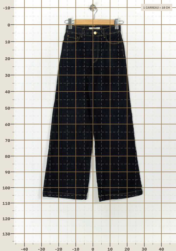 Jean Large Bleu - Taille XS/34 de la marque I.Code | PARAD119201 - Vendu par Paradigme - Image 4