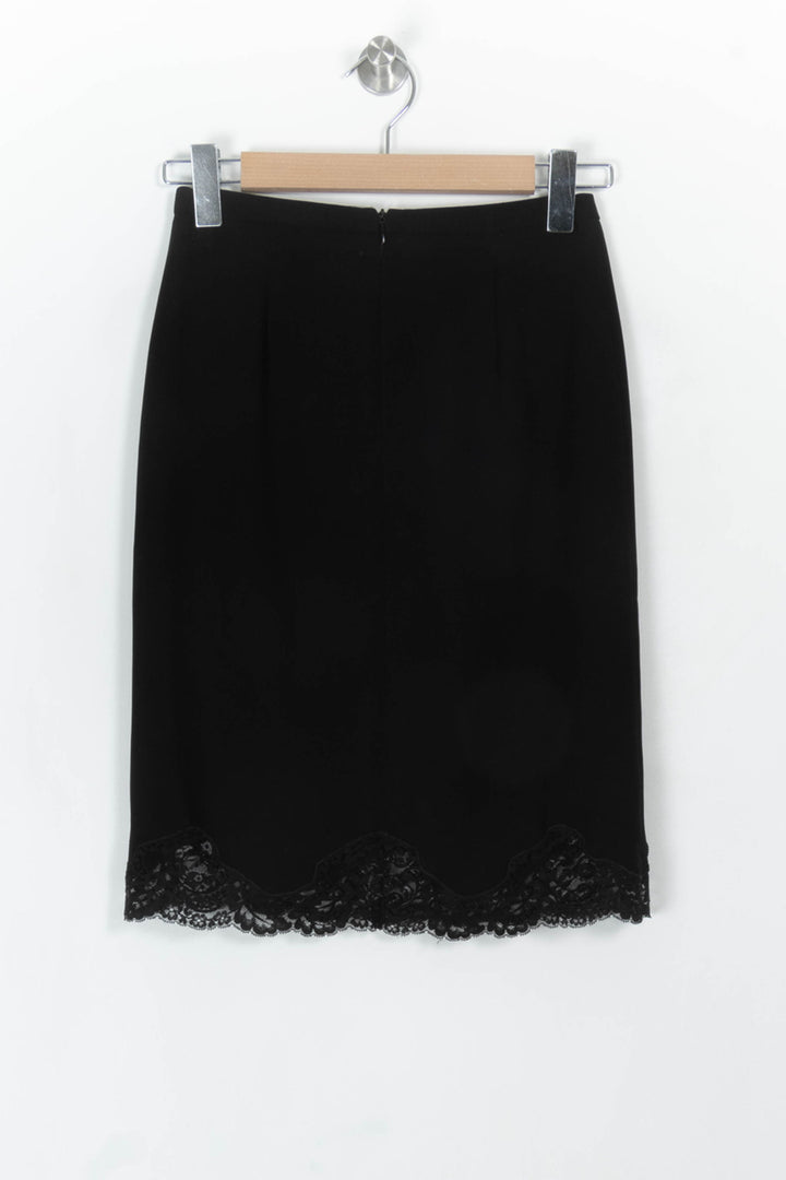 Jupe Courte Noire - Taille S/36 de la marque Gerard Darel | PARAD119203 - Vendu par Paradigme - Image 5