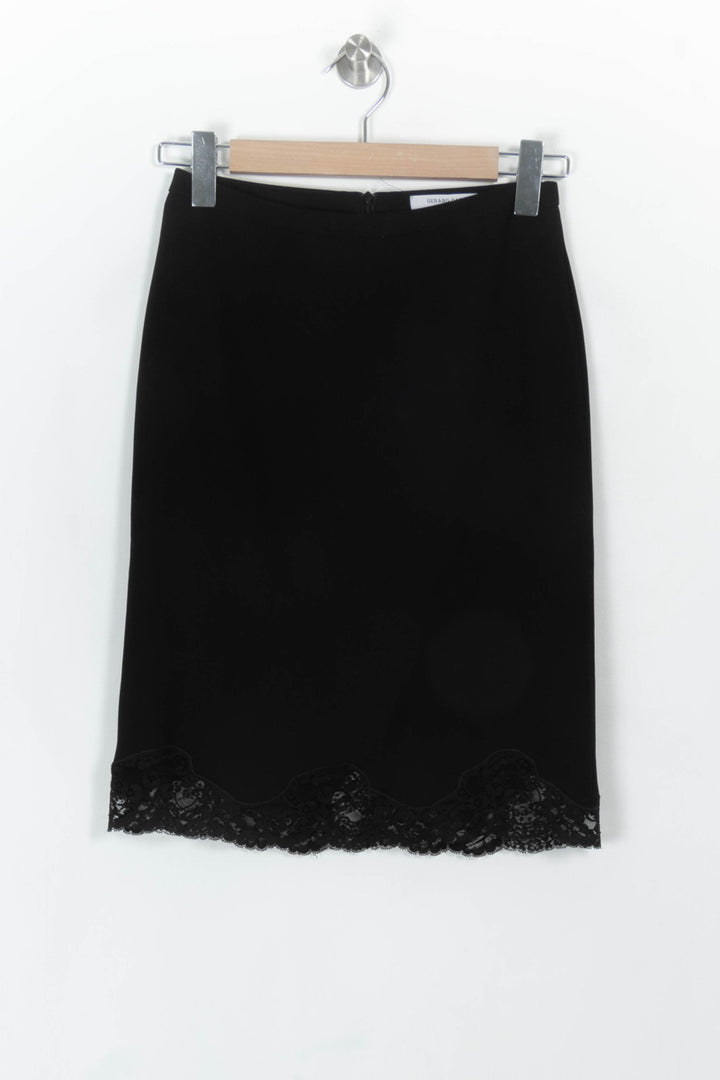 Jupe Courte Noire - Taille S/36 de la marque Gerard Darel | PARAD119203 - Vendu par Paradigme - Image 2