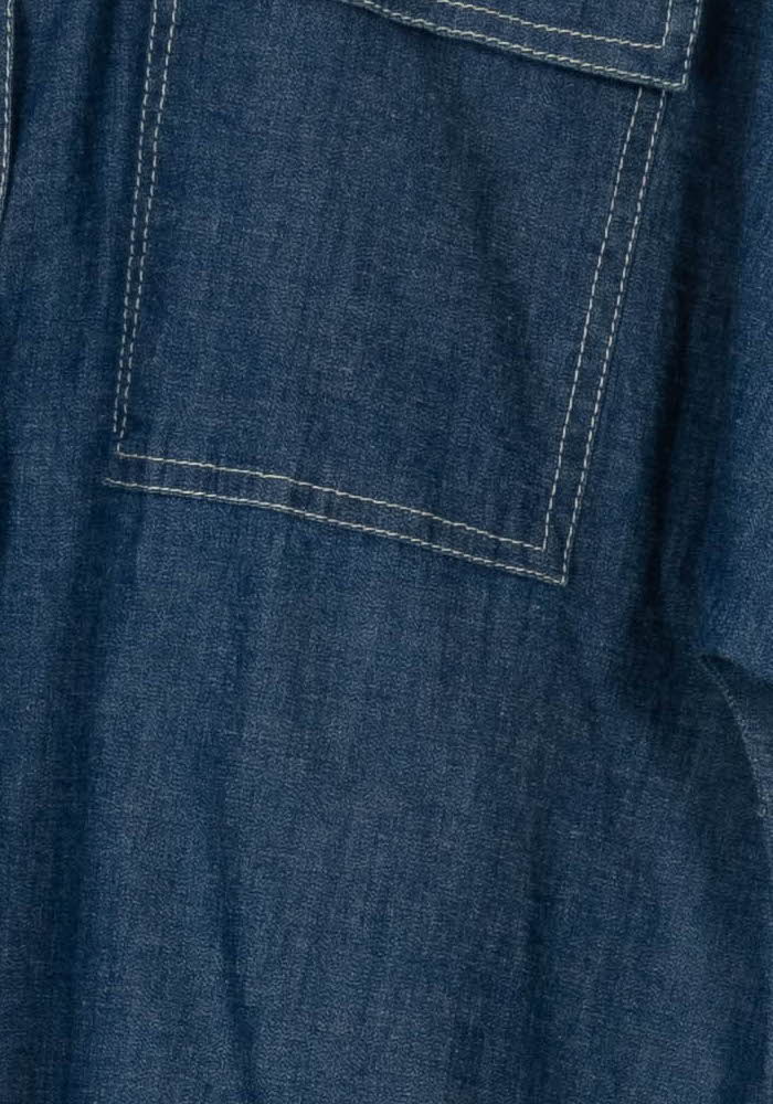 Chemise en jean bleue - Taille L/40 de la marque Liu Jo | PARAD119205 - Vendu par Paradigme - Image 3