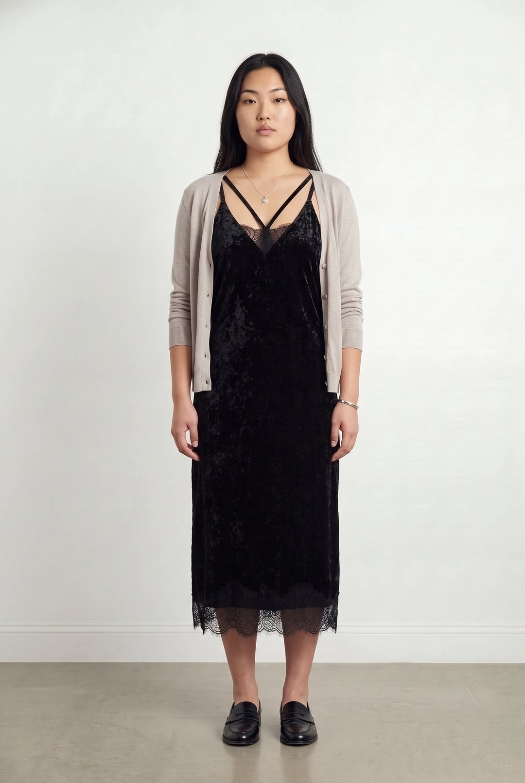 Robe Nuisette Noire - Taille L/40 de la marque Comptoir des Cotonniers | PARAD119206 - Vendu par Paradigme - Image 1