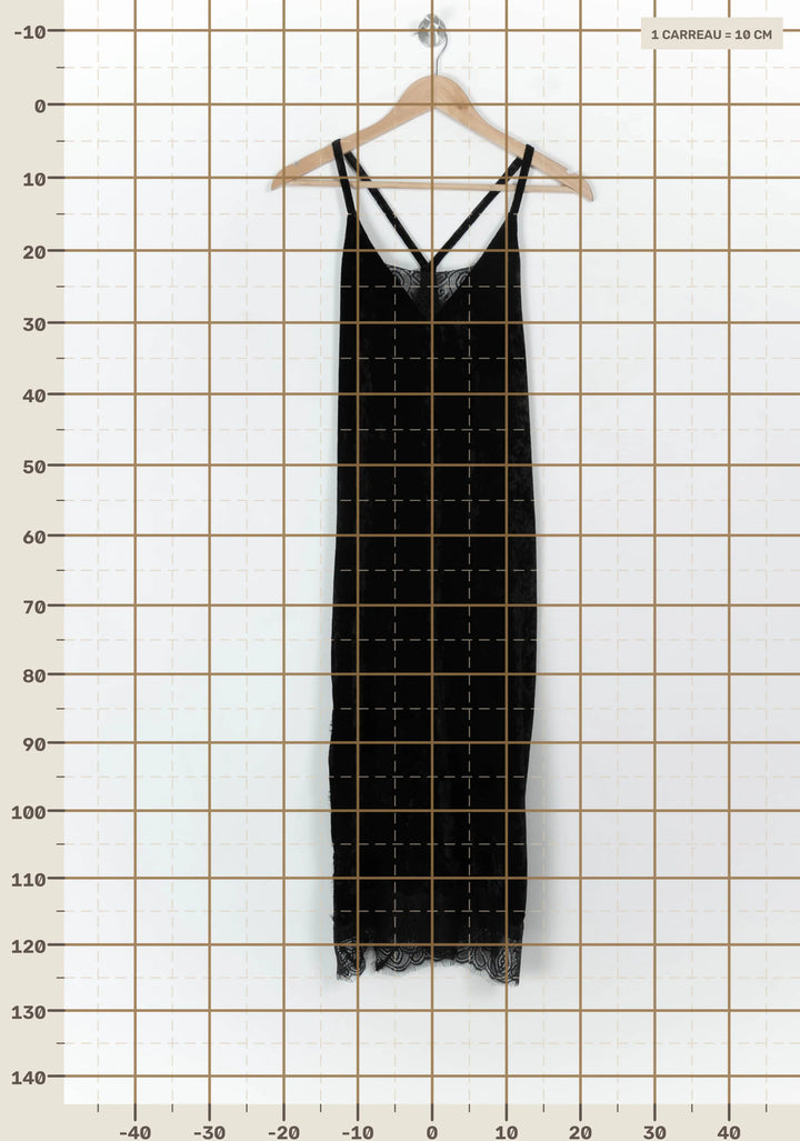 Robe Nuisette Noire - Taille L/40 de la marque Comptoir des Cotonniers | PARAD119206 - Vendu par Paradigme - Image 4