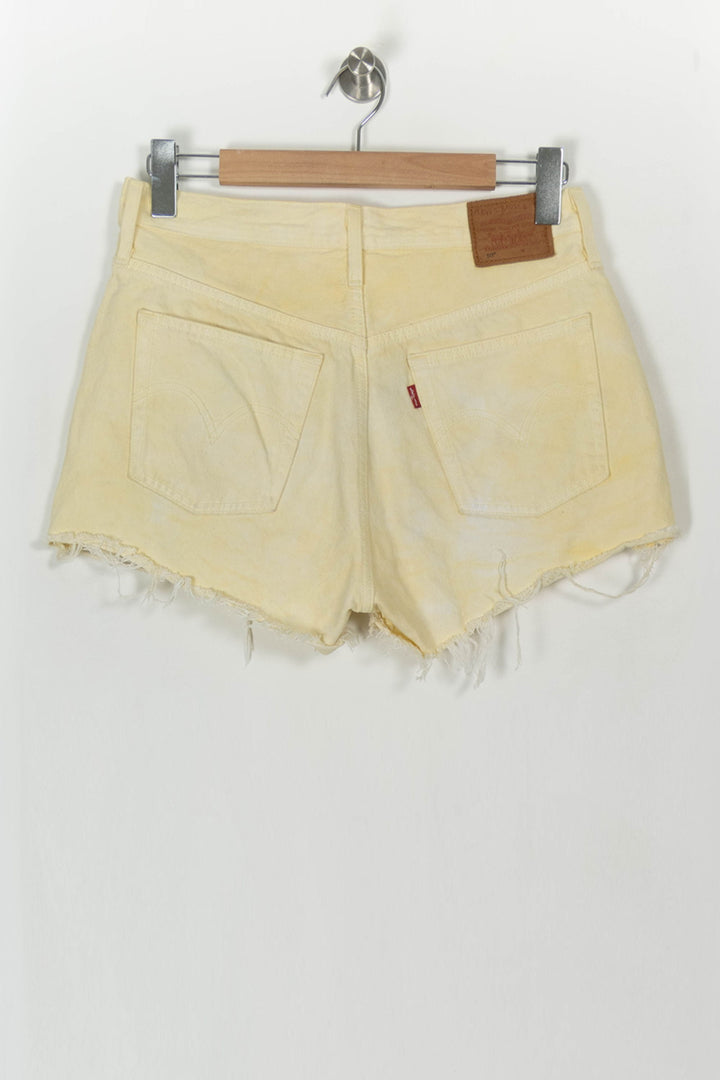 Short en Jean Jaune - Taille L/40 de la marque Levi&