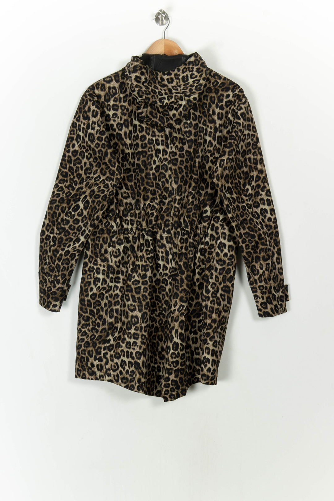 Parka Léopard Marron et Noir - Taille XXS/32 de la marque The Kooples | PARAD119209 - Vendu par Paradigme - Image 5