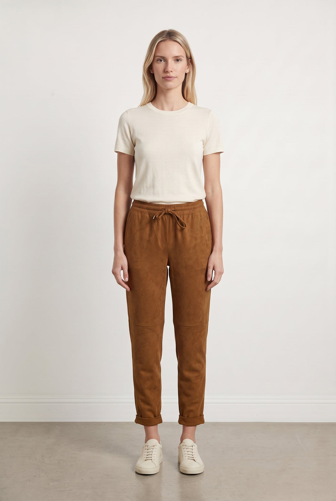 Pantalon Marron - Taille M/38 de la marque Indies | PARAD119212 - Vendu par Paradigme - Image 1