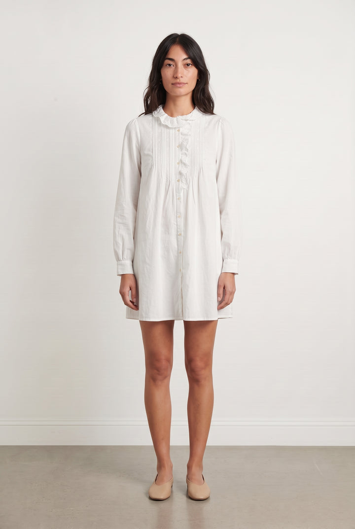 Robe Chemise Blanche - Taille XS/34 de la marque Sézane | PARAD119223 - Vendu par Paradigme - Image 1