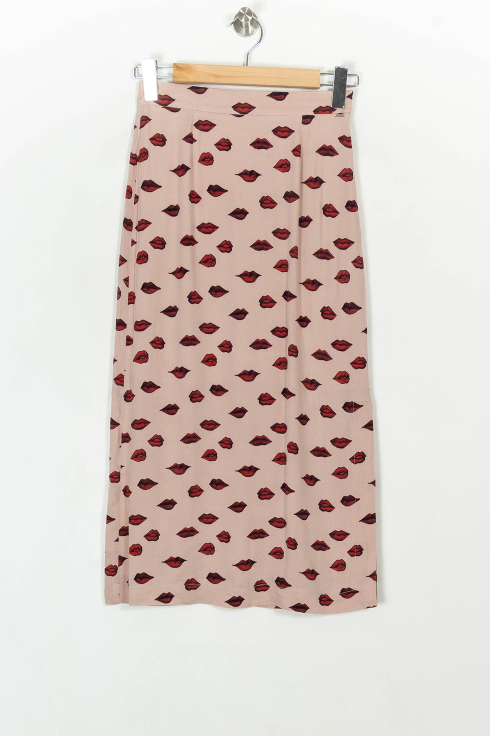 Jupe Longue Rose et Rouge - Taille XS/34 de la marque IKKS | PARAD119224 - Vendu par Paradigme - Image 2