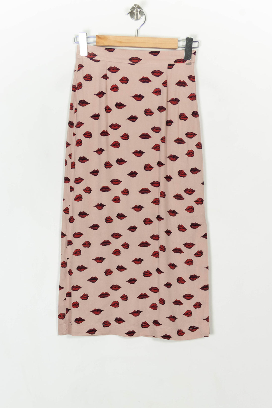 Jupe Longue Rose et Rouge - Taille XS/34 de la marque IKKS | PARAD119224 - Vendu par Paradigme - Image 2