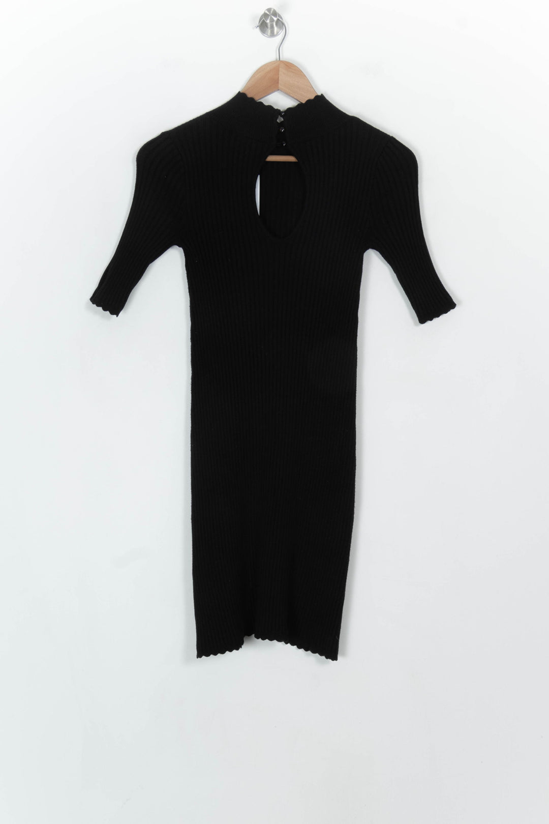 Robe Pull Noire - Taille XS/34 de la marque Petite Mendigote | PARAD119226 - Vendu par Paradigme - Image 5