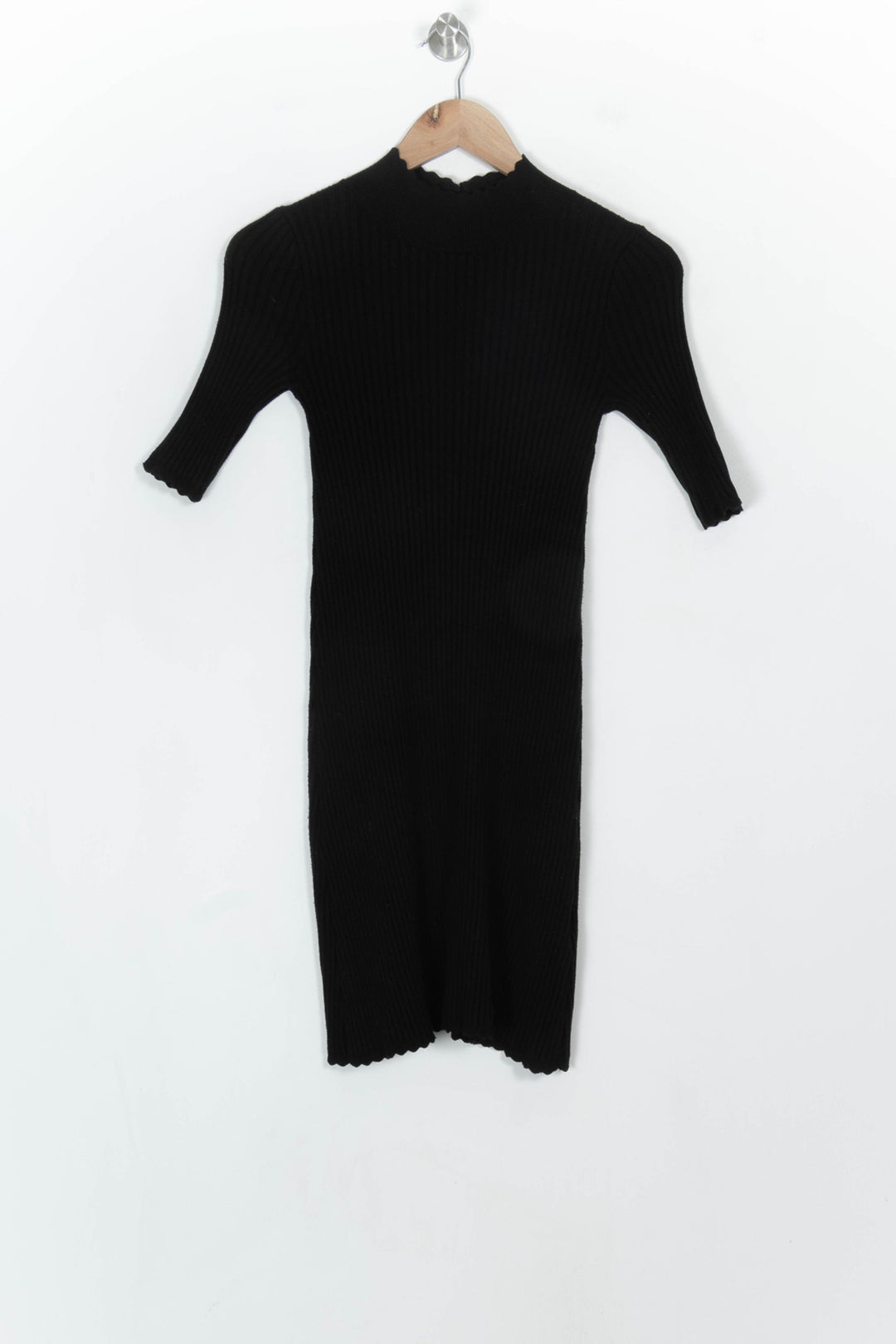 Robe Pull Noire - Taille XS/34 de la marque Petite Mendigote | PARAD119226 - Vendu par Paradigme - Image 2