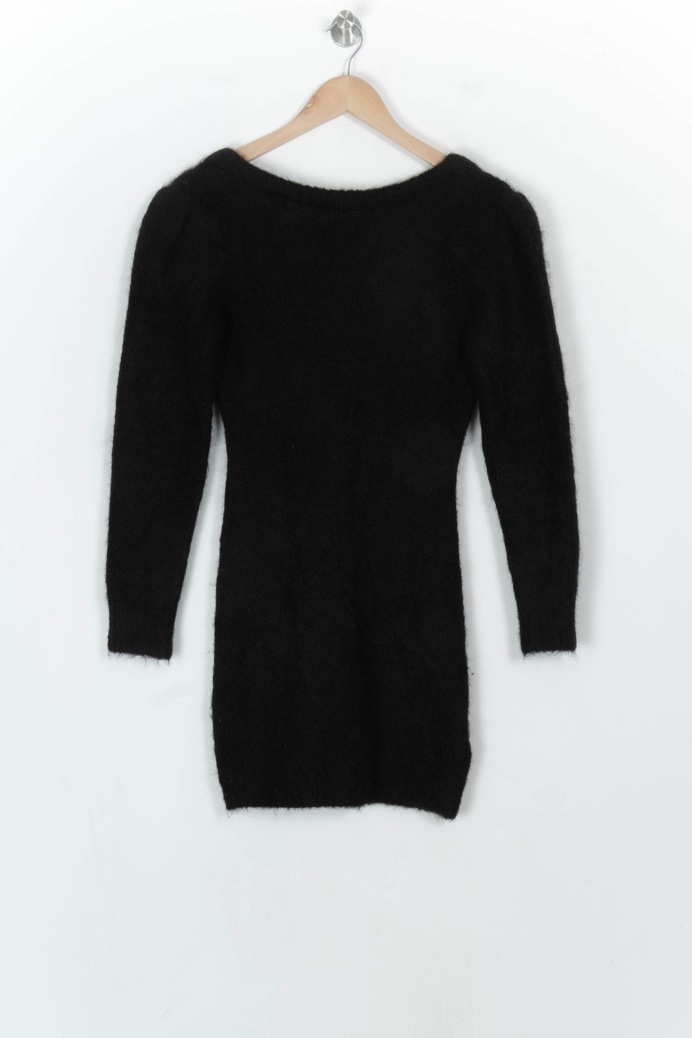 Robe Pull Noire - Taille S/36 de la marque ba&sh | PARAD119227 - Vendu par Paradigme - Image 2