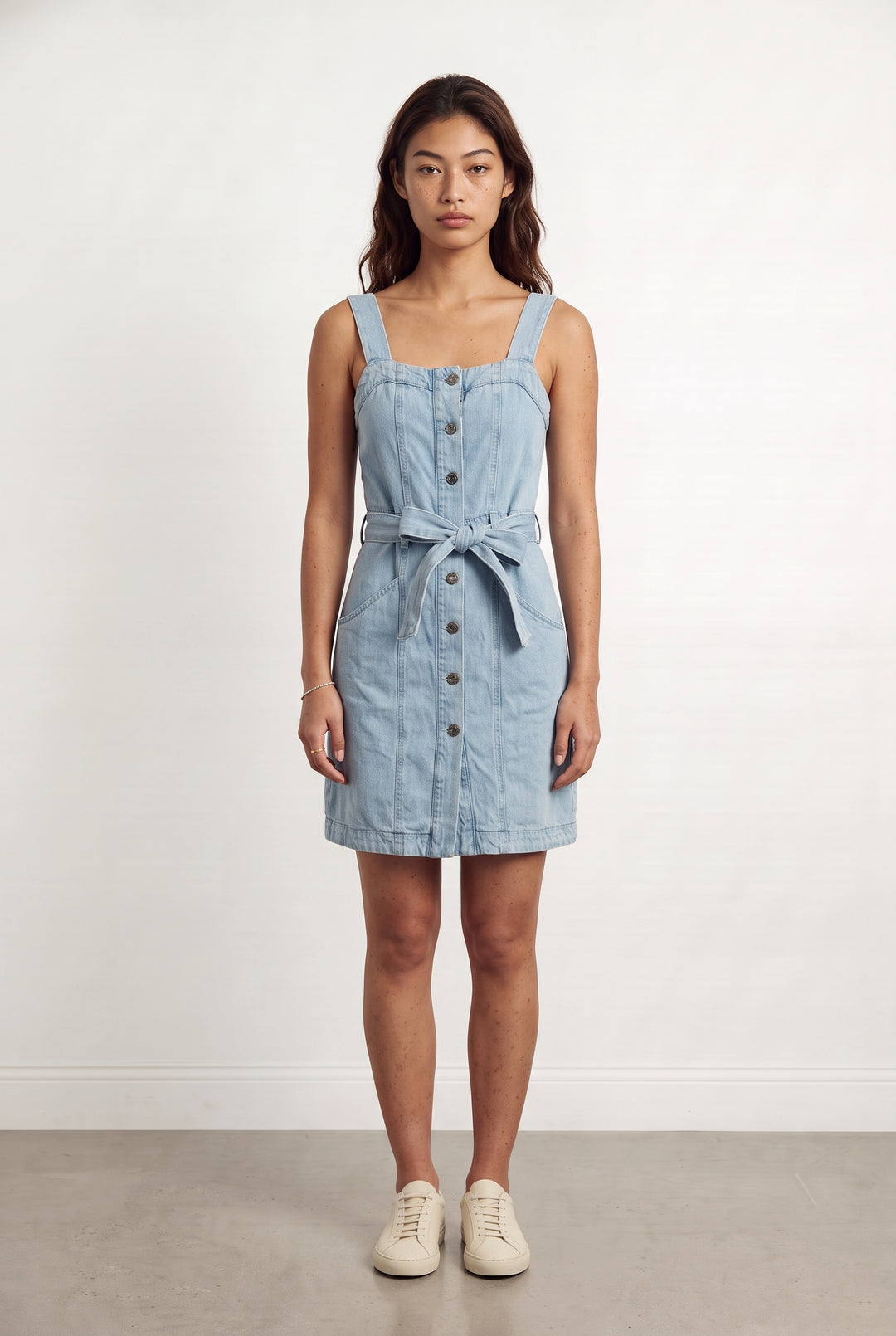 Robe en Jean Bleue - Taille M/38 de la marque ZAPA | PARAD119229 - Vendu par Paradigme - Image 1