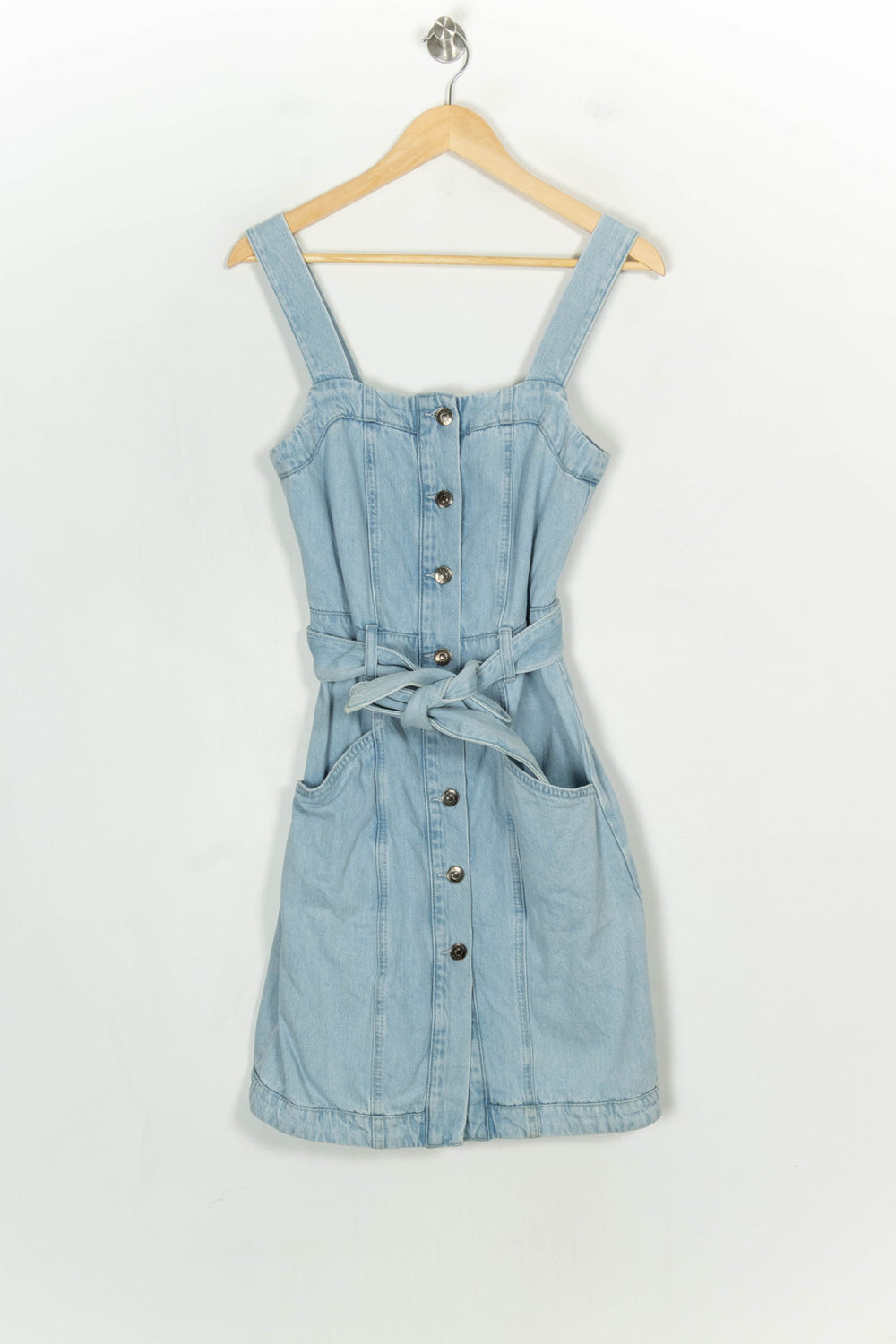Robe en Jean Bleue - Taille M/38 de la marque ZAPA | PARAD119229 - Vendu par Paradigme - Image 2
