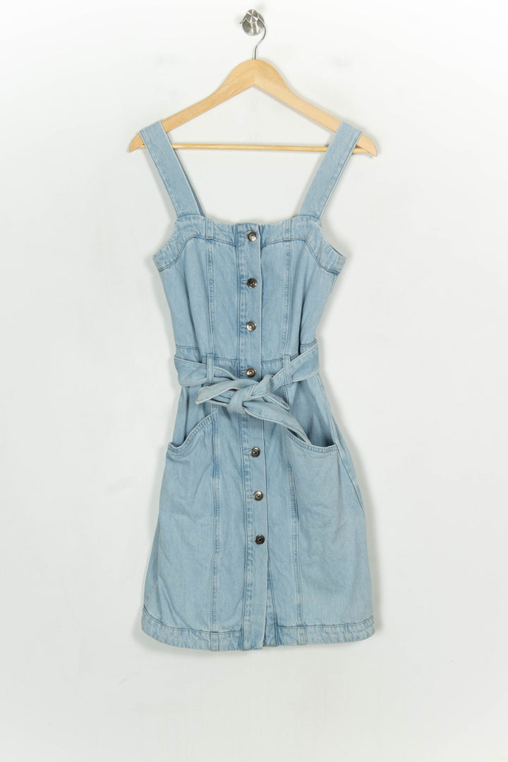 Robe en Jean Bleue - Taille M/38 de la marque ZAPA | PARAD119229 - Vendu par Paradigme - Image 2