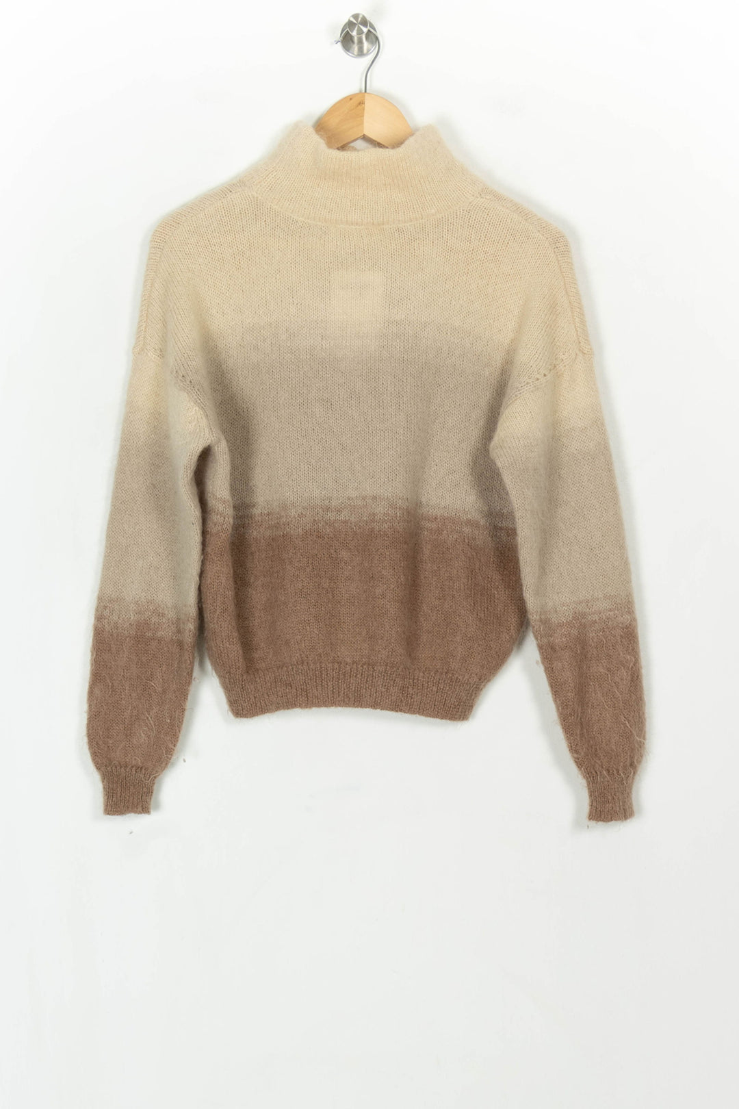 Pull Beige et Marron - Taille S/36 de la marque Kookai | PARAD119232 - Vendu par Paradigme - Image 5
