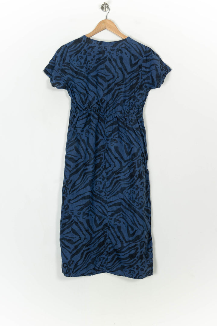 Robe Bleu et Noir - Taille L/40 de la marque La Fée Maraboutée | PARAD119238 - Vendu par Paradigme - Image 5