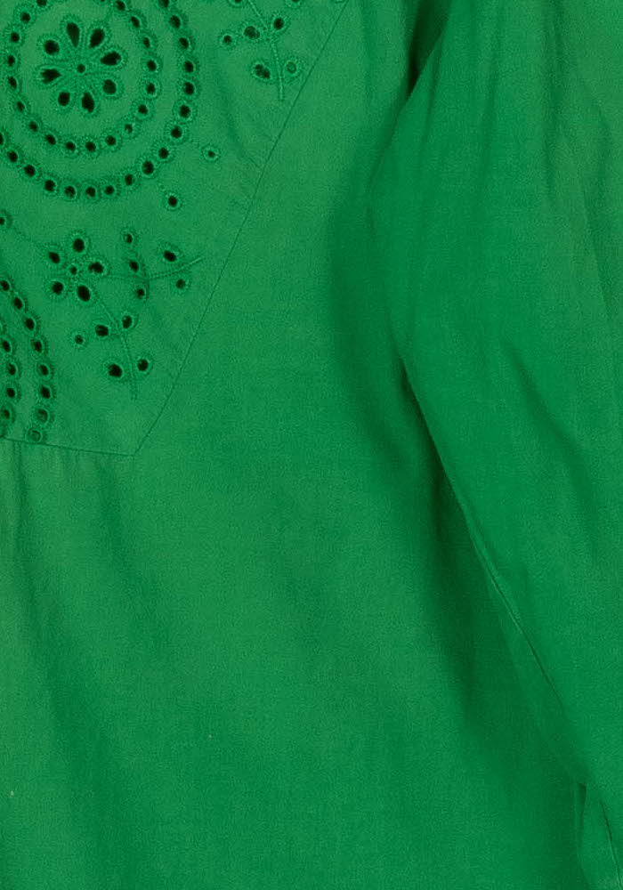 Robe Courte Verte - Taille L/40 de la marque Tara Jarmon | PARAD119239 - Vendu par Paradigme - Image 3