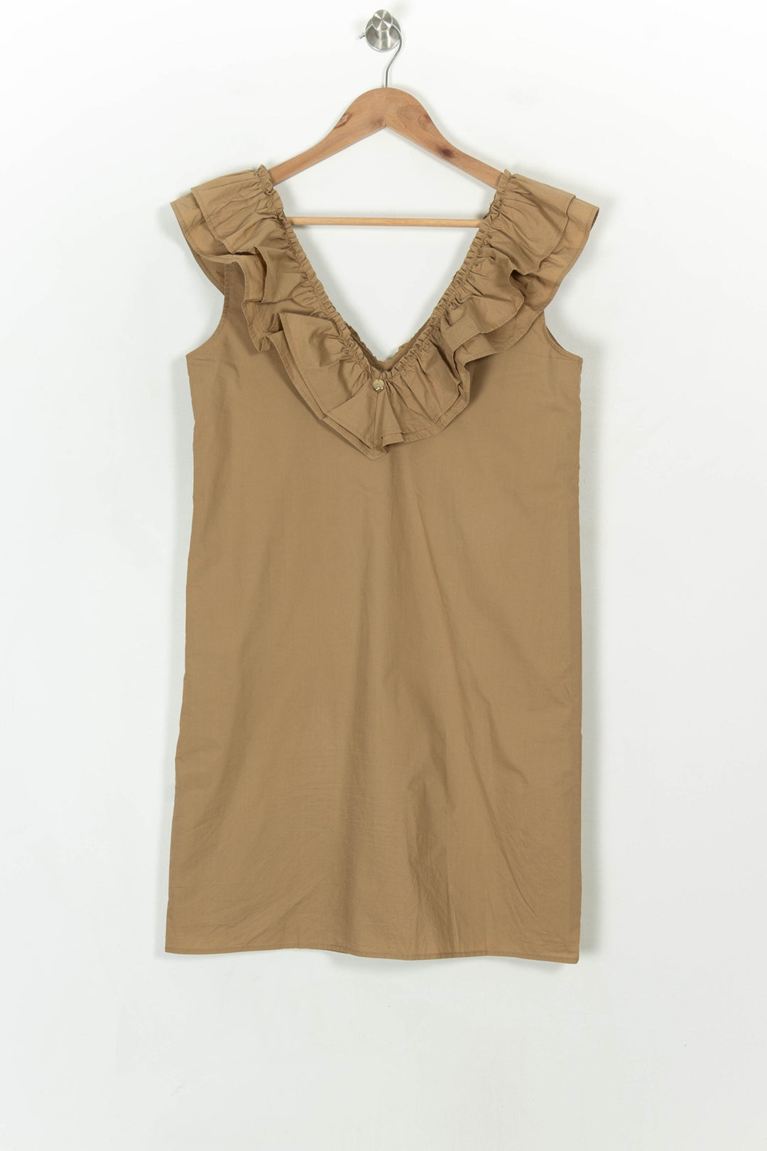 Robe Volantée Beige - Taille M/38 de la marque Liu Jo | PARAD119240 - Vendu par Paradigme - Image 5