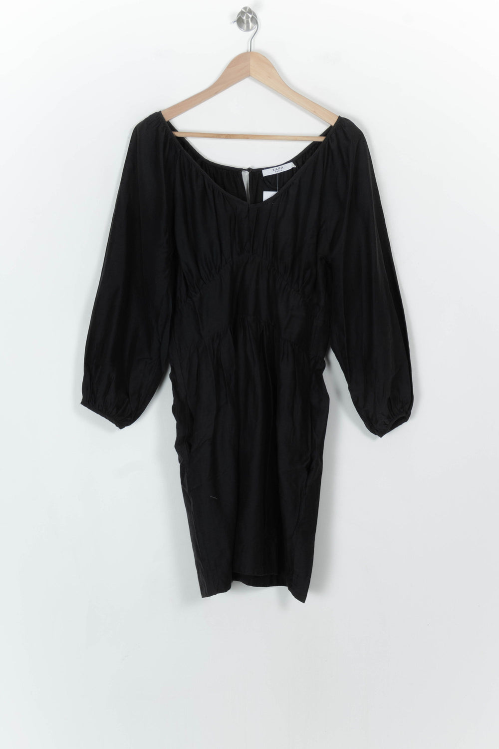 Robe Courte Noire - Taille L/40 de la marque ZAPA | PARAD119241 - Vendu par Paradigme - Image 2