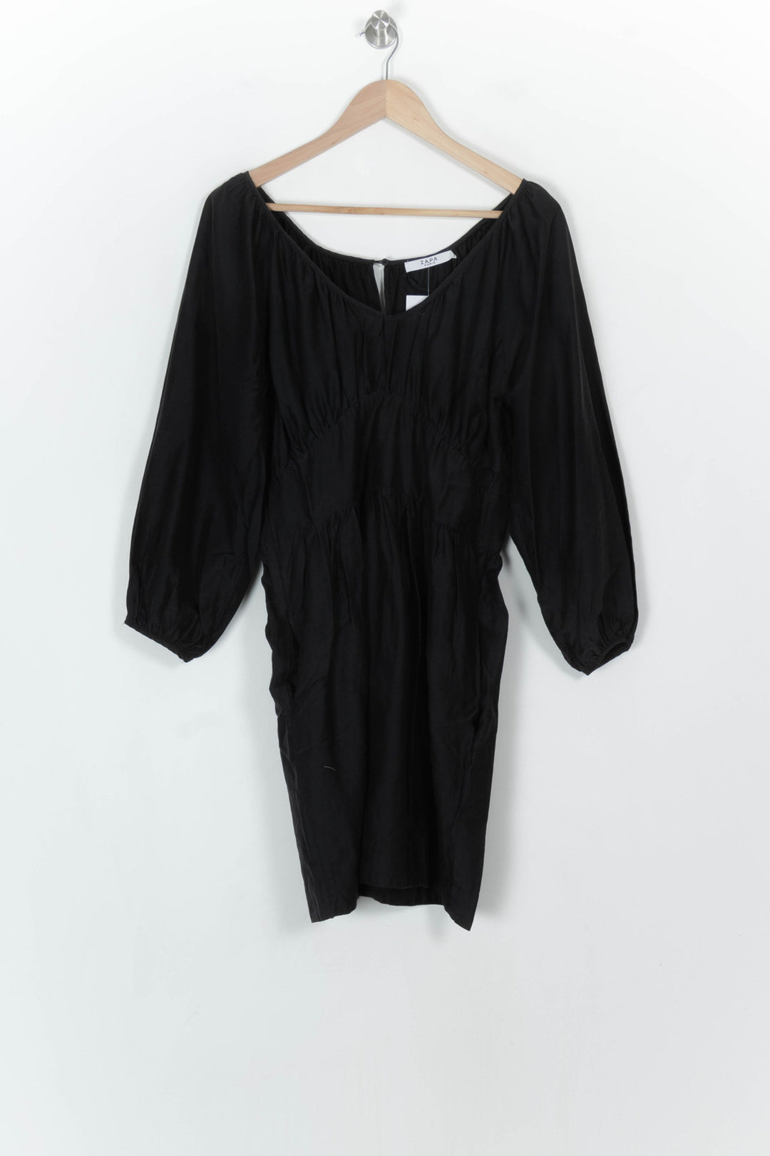 Robe Courte Noire - Taille L/40 de la marque ZAPA | PARAD119241 - Vendu par Paradigme - Image 2