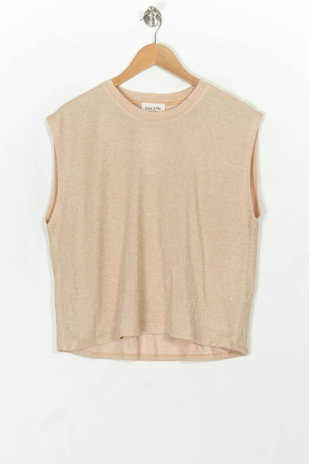 Débardeur Beige - Taille M/38 de la marque Grace & Mila | PARAD119244 - Vendu par Paradigme - Image 2