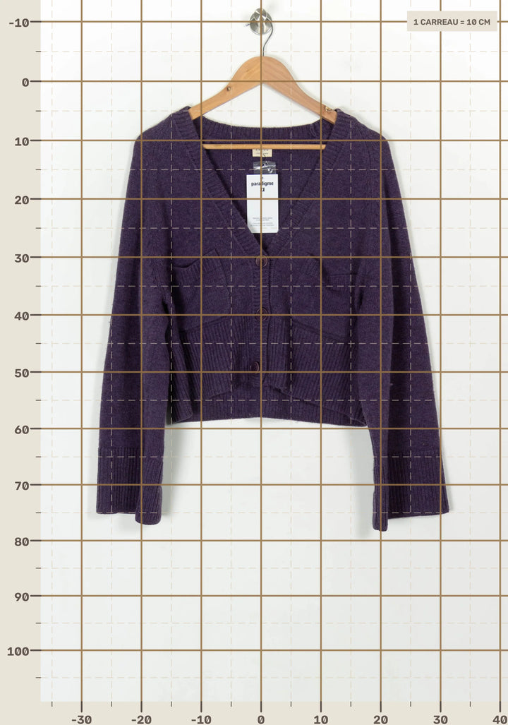 Gilet Violet - Taille XS/34 de la marque Ekyog | PARAD119247 - Vendu par Paradigme - Image 4