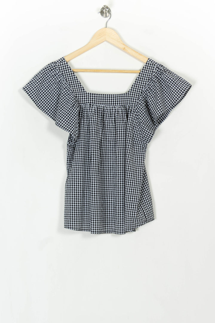 Blouse Noire et Blanche - Taille S/36 de la marque La Fée Maraboutée | PARAD119255 - Vendu par Paradigme - Image 5