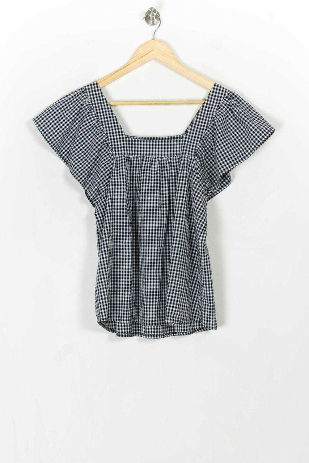 Blouse Noire et Blanche - Taille S/36 de la marque La Fée Maraboutée | PARAD119255 - Vendu par Paradigme - Image 2