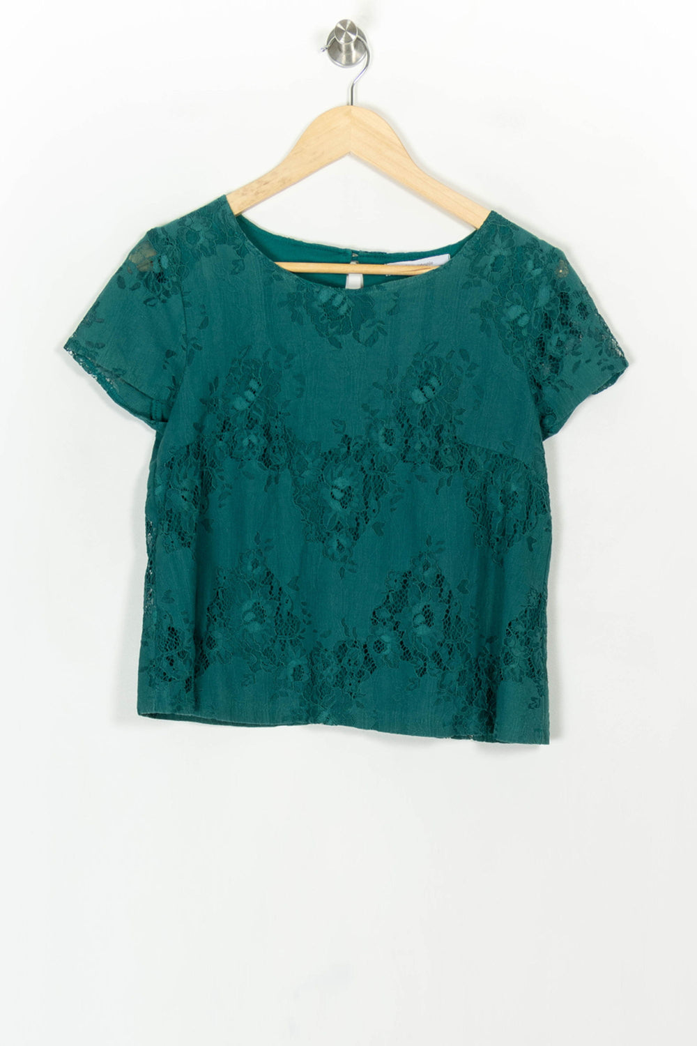 Blouse Verte - Taille M/38 de la marque La Fée Maraboutée | PARAD119256 - Vendu par Paradigme - Image 2