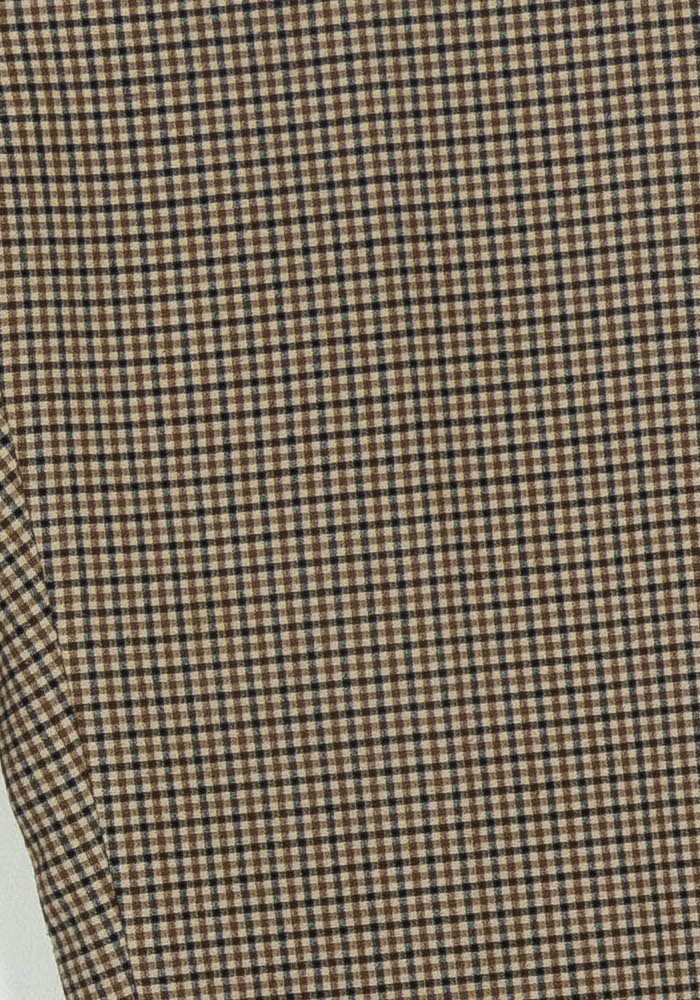 Pantalon Carreaux Marron et Noir - Taille M/38 de la marque Sézane | PARAD119260 - Vendu par Paradigme - Image 3