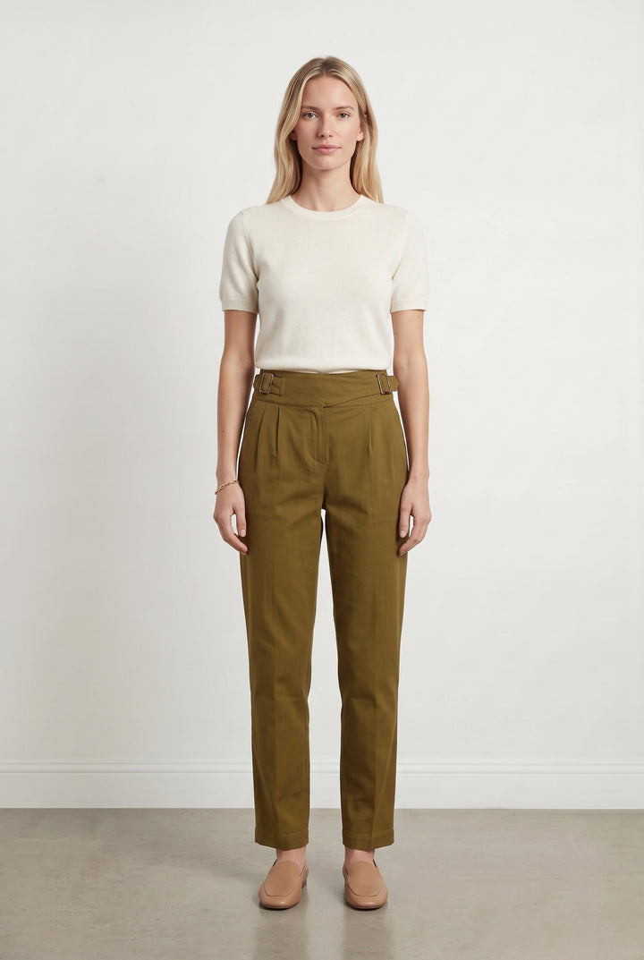 Pantalon Vert - Taille M/38 de la marque Sézane | PARAD119261 - Vendu par Paradigme - Image 1