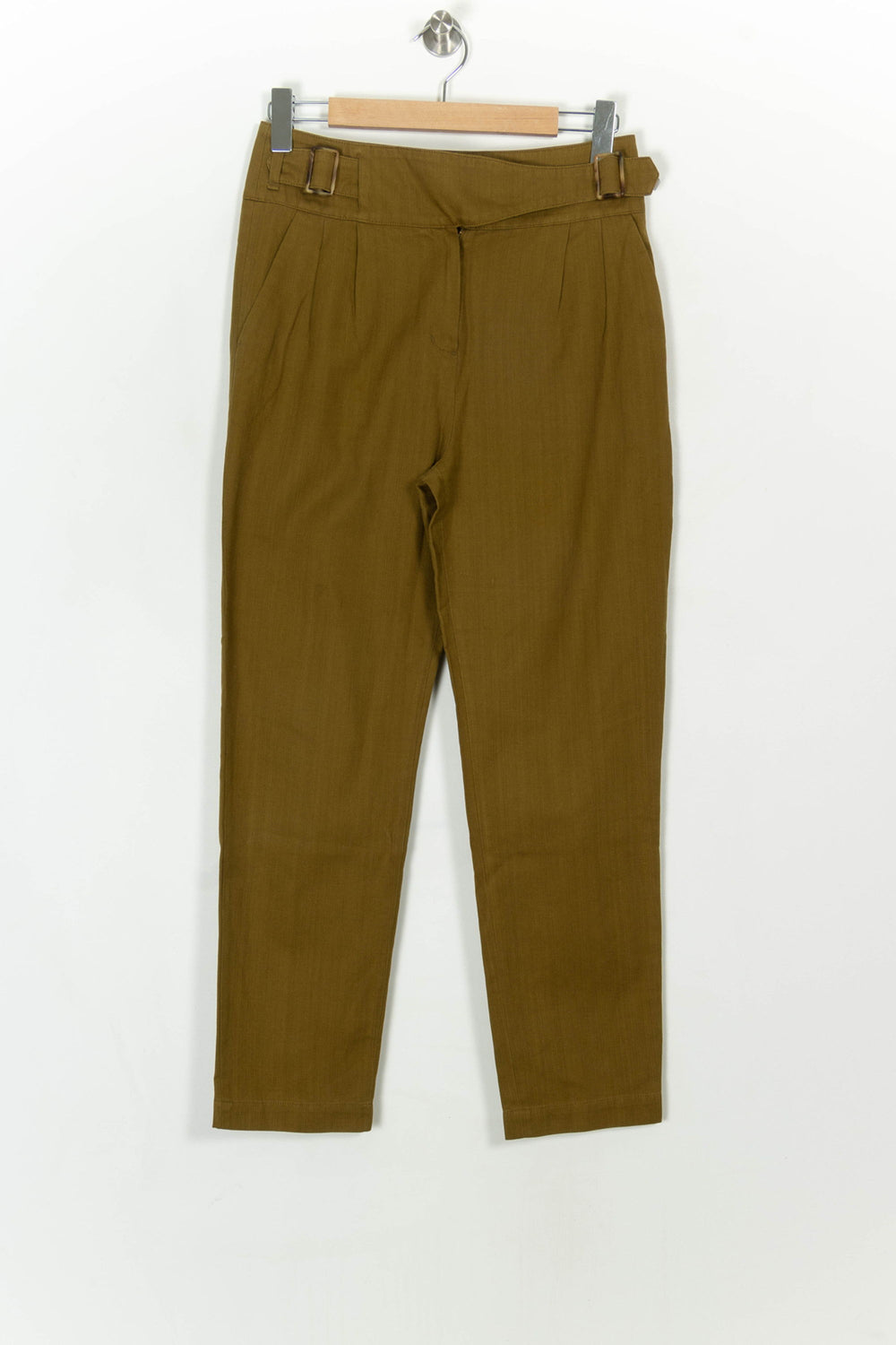 Pantalon Vert - Taille M/38 de la marque Sézane | PARAD119261 - Vendu par Paradigme - Image 2