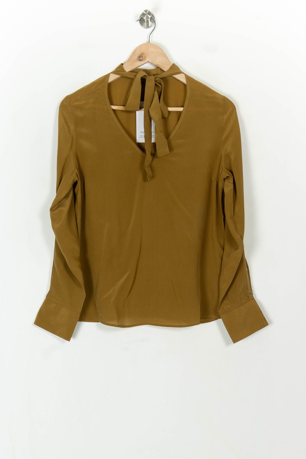 Blouse Marron - Taille S/36 de la marque IKKS | PARAD119264 - Vendu par Paradigme - Image 2