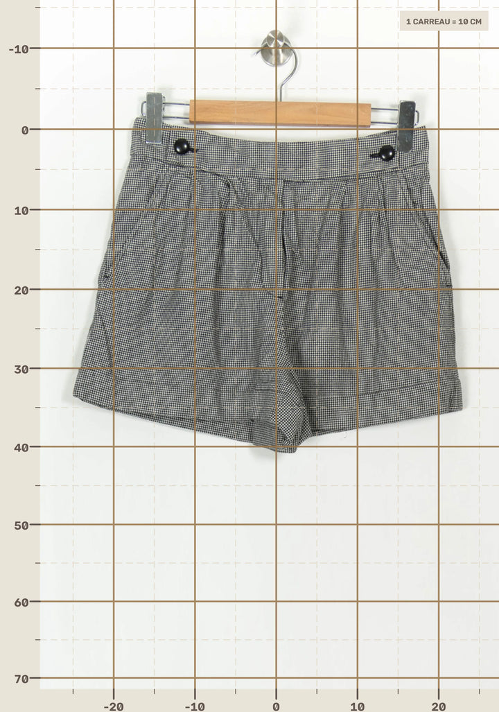 Short Gris - Taille M/38 de la marque Sézane | PARAD119266 - Vendu par Paradigme - Image 4