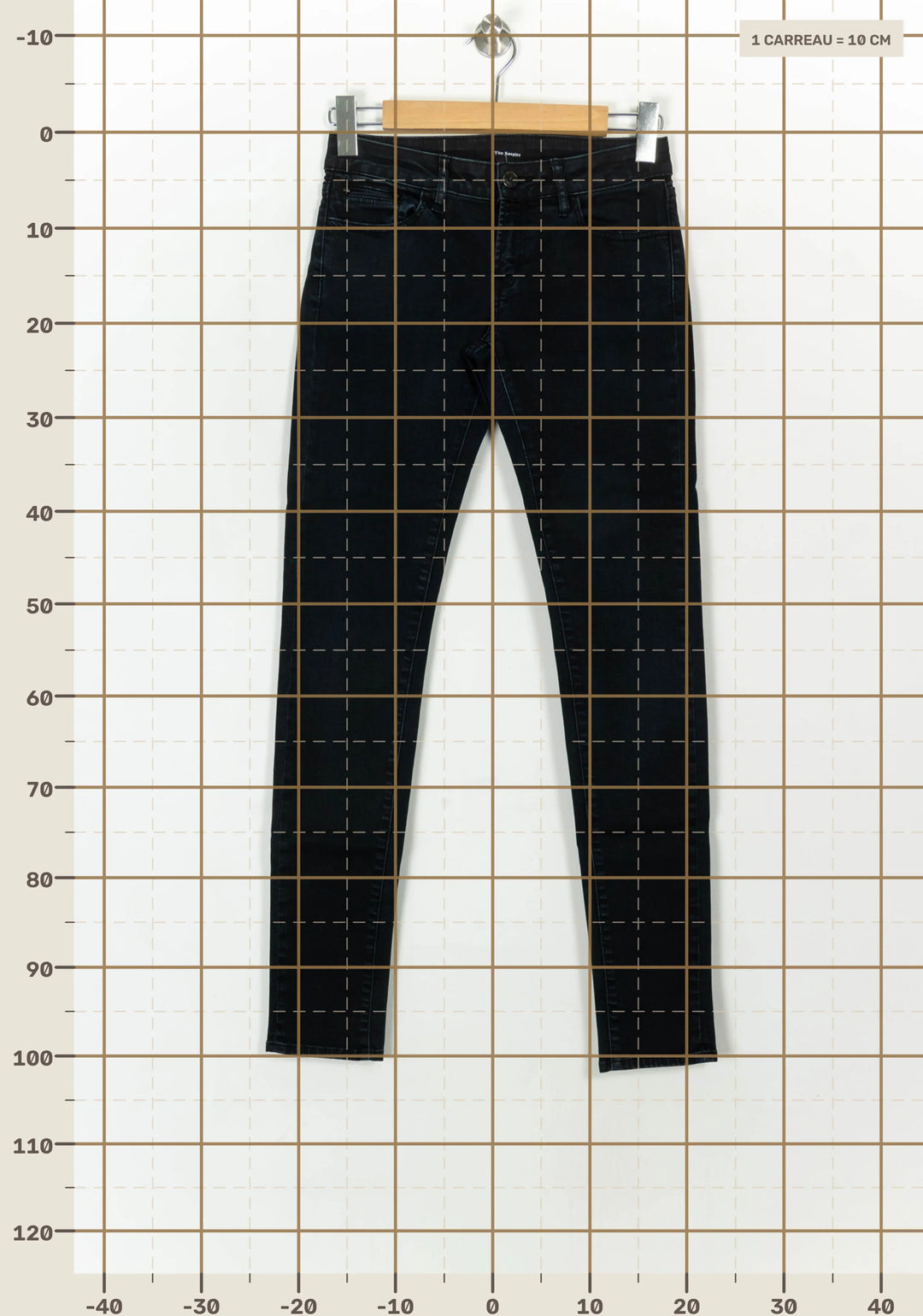 Jean Slim Bleu - Taille M/38 de la marque The Kooples | PARAD119267 - Vendu par Paradigme - Image 4