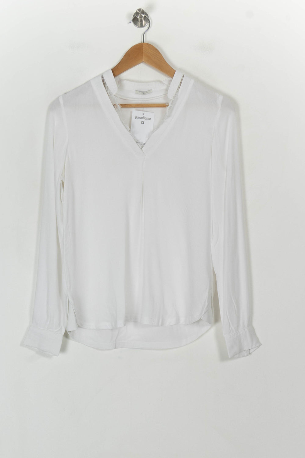 Blouse Blanche - Taille XS/34 de la marque IKKS | PARAD119268 - Vendu par Paradigme - Image 2