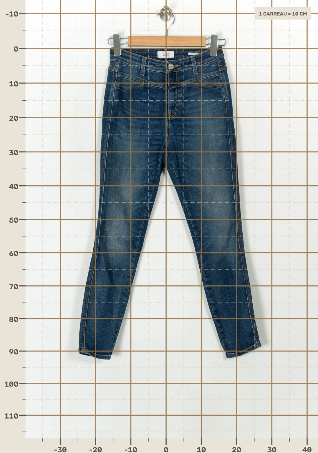 Jean Bleu - Taille S/36 de la marque Closed | PARAD119275 - Vendu par Paradigme - Image 4