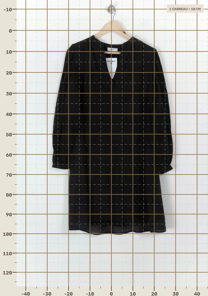 Robe Midi Noire - Taille S/36 de la marque Closed | PARAD119279 - Vendu par Paradigme - Image 4