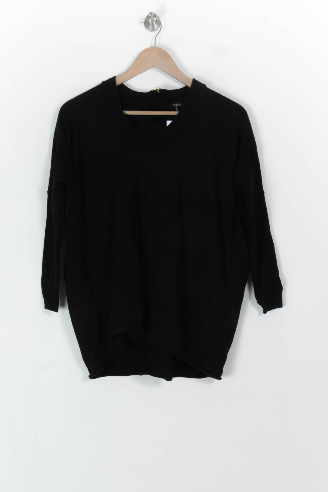 Pull Col Rond Noir - Taille S/36 de la marque Joseph | PARAD119281 - Vendu par Paradigme - Image 2