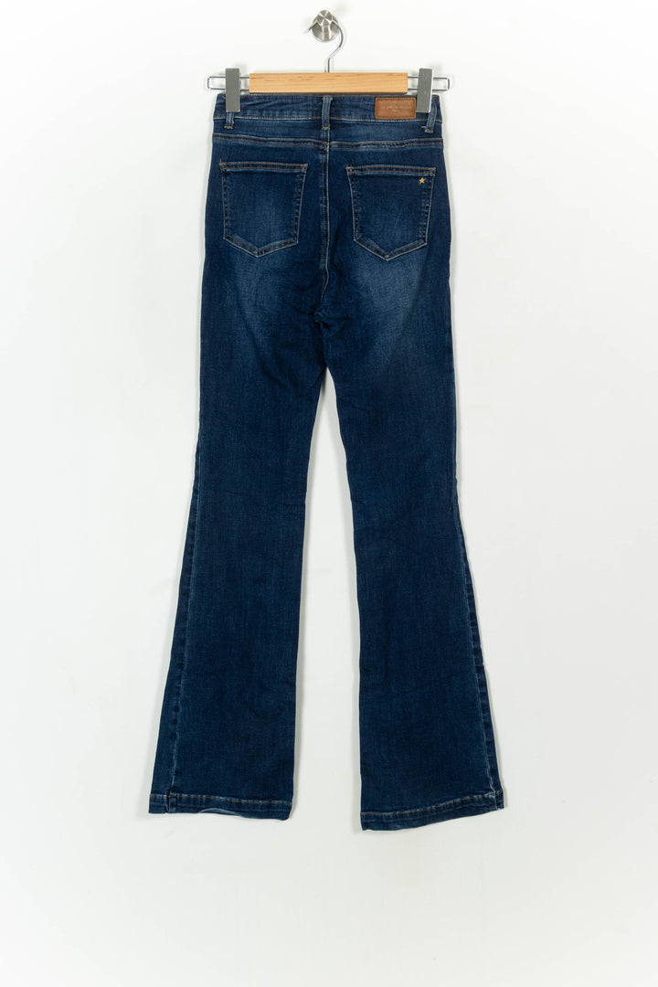 Jean Évasé Bleu - Taille S/36 de la marque La Petite Etoile | PARAD119283 - Vendu par Paradigme - Image 5