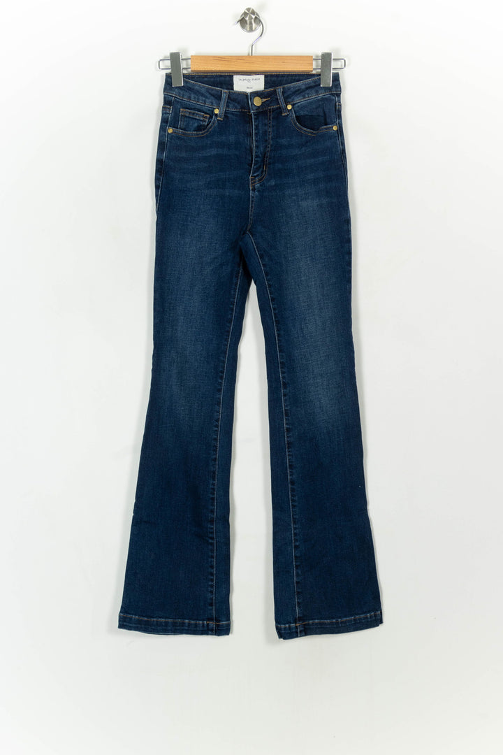 Jean Évasé Bleu - Taille S/36 de la marque La Petite Etoile | PARAD119283 - Vendu par Paradigme - Image 2