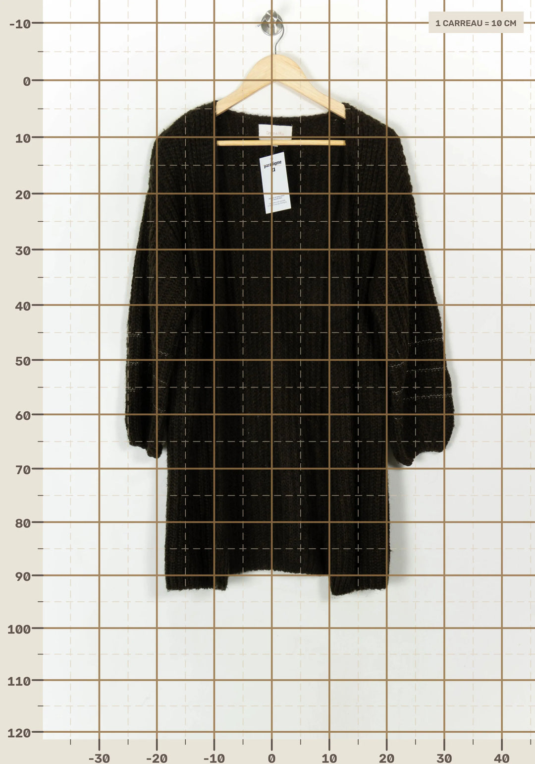 Cardigan Vert - Taille S/36 de la marque Grace &amp; Mila | PARAD119288 - Vendu par Paradigme - Image 4