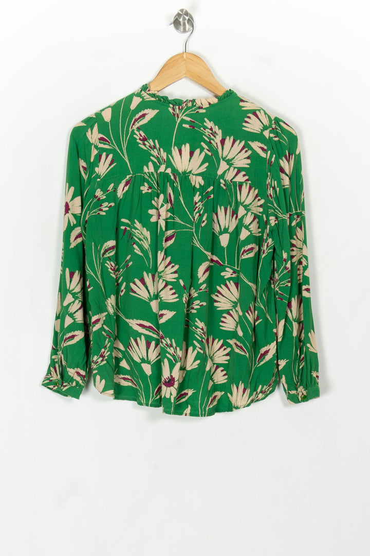 Blouse Verte et Écrue - Taille S/36 de la marque La Petite Etoile | PARAD119295 - Vendu par Paradigme - Image 5